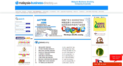 Desktop Screenshot of malaysia-business-directory.com